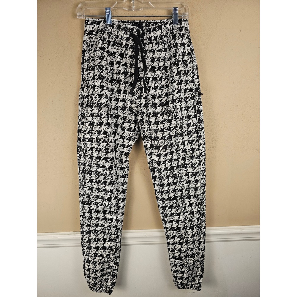 NWOT‎ Zanerobe Mens Black White Sureshot HT Flight Jogger Pants 30 Small